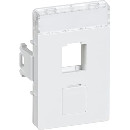 Dataudtag 2x keystone rj45