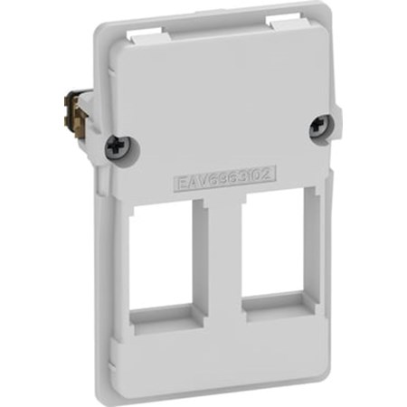 Dataudtag 2x keystone rj45 large