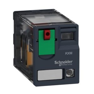 Stikbensrelæ 2 c/o 12a 24vac