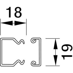 Kabelkanal komplet