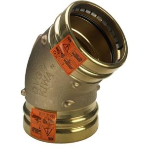Bøjning 45° 88,9mm