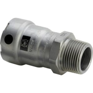 Overgang 3/8 pres nippel