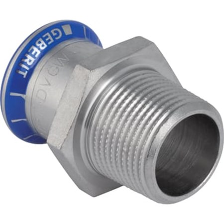 Rustfri overgang 42mm npt