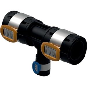 T-stykke reduceret 63x40x63mm