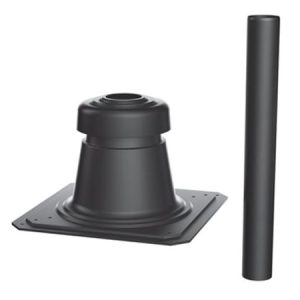 Skorstenstop dn60 sort