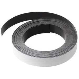 Magnetbånd 0,5x20mm hvid