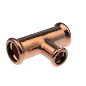 T-stykke kobber 18x15x18