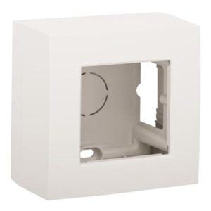 Indsats 1-modul hvid