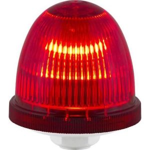 Advarselslampe rød 12-240v