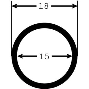 Spiralslange ø15mm sort