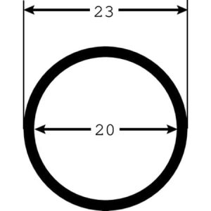 Spiralslange ø20mm sort