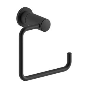 Toiletpapirholder mat sort