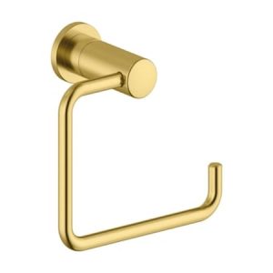 Toiletpapirholder børstet messing