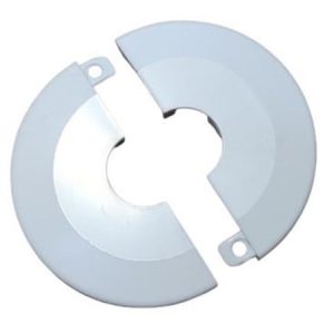 Roset 2-delt hvid 22 mm