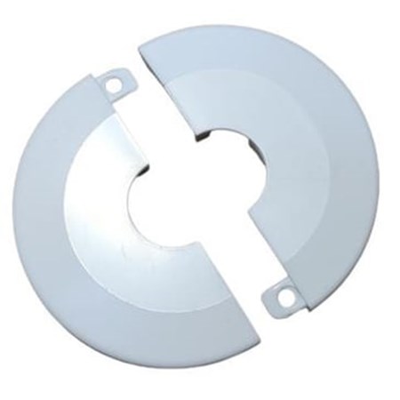 Roset 2-delt hvid 22 mm