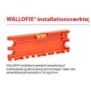 Wallofix installationsværktøj pex
