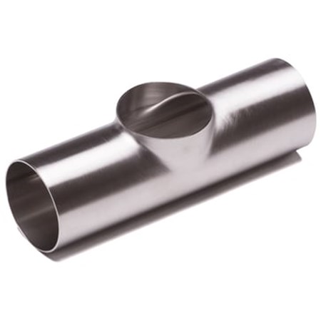 T-stykke rustfrit stål 76mm