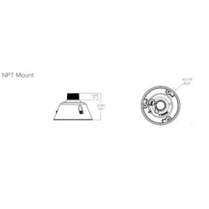 Npt adapter ptz kamera