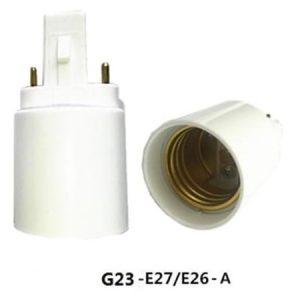 Fatning adapter g24 e27