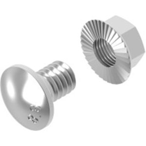 Boltsæt m8x16mm varmgalvaniseret