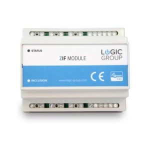 Z-wave din skinne modul