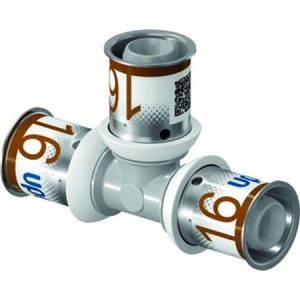 Uponor s-press plus t-stykke 25 mm