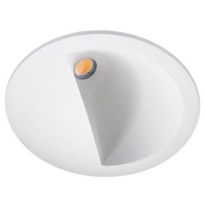 Downlight asymmetrisk hvid 3000k
