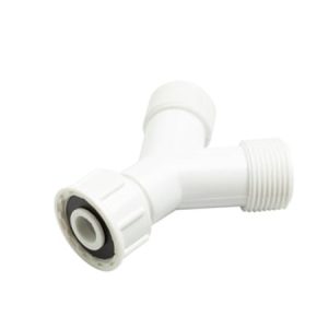 Y-stykke 3/4 plast
