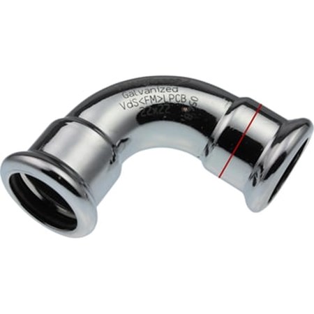 Bøjning 90° 42 mm fz