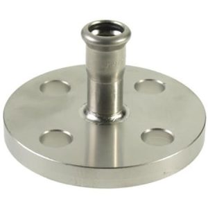 Overgangsflange 76,1 mm rustfri