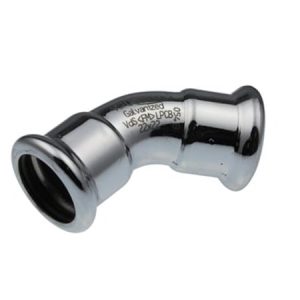 Bøjning 45° 88,9 mm fz