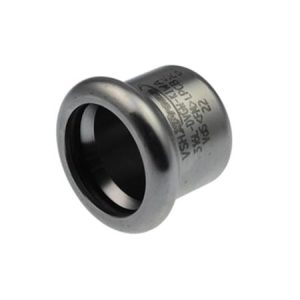 Slutmuffe 15 mm rustfri