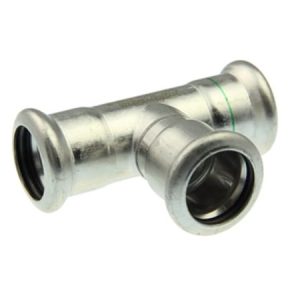 T-stykke 22 mm rustfrit stål