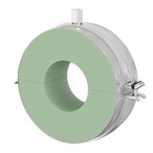Isoleret rørbøjle 18 mm