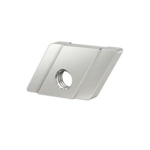 Gevindplatte rustfrit stål m10s