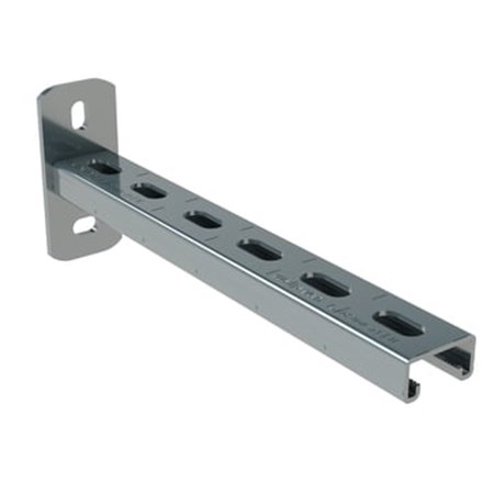 Skinnekonsol 41x21mm 300mm