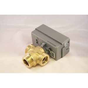 3-vejsventil med motor 1"