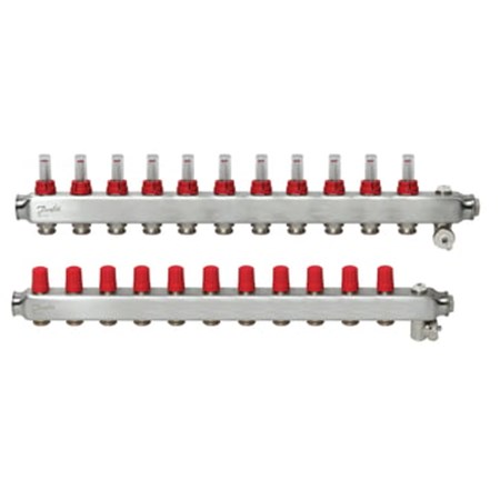 Gulvvarmemanifold 11+11