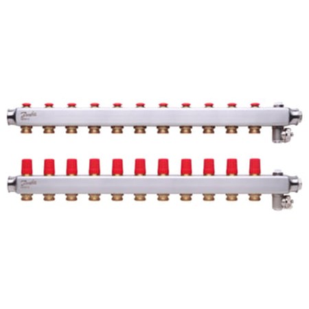 Gulvvarmemanifold 11+11