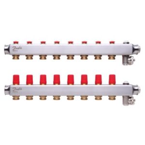 Gulvvarmemanifold 8 kredse