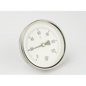 Skivetermometer ø100 0-120°c