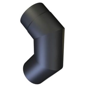 Knærør 90° 130 mm