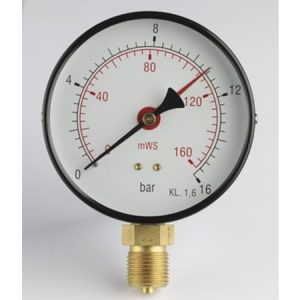 Manometer 1/2 ø80
