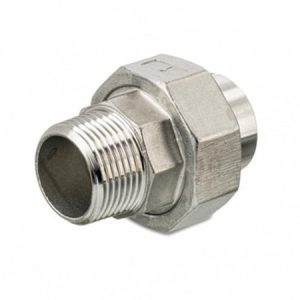 Union nippel rustfri 1½