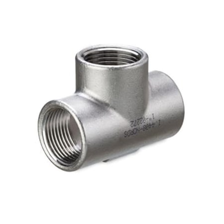 T-stykke 1/4 rustfri