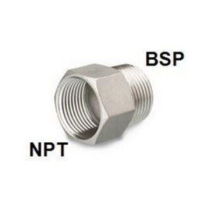Adaptor npt bspt