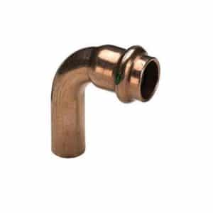 Kobber bøjning 90 54mm