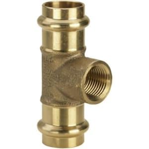 T-stykke 76,1 x 2" rødgods