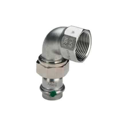 Overgangsforskruning 90° 54mm