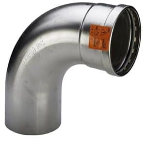 Sanpress inox xl bøjning 90